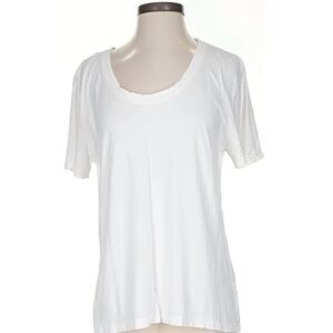 Able White Short Sleeve Women's Tee